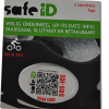 De Safe-iD SOS Biketag verpakking, twee stuks