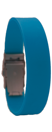 De Safe-iD SOS-armband zonder QR tag in zes kleuren