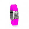De Safe-iD SOS armband Fluo Roze