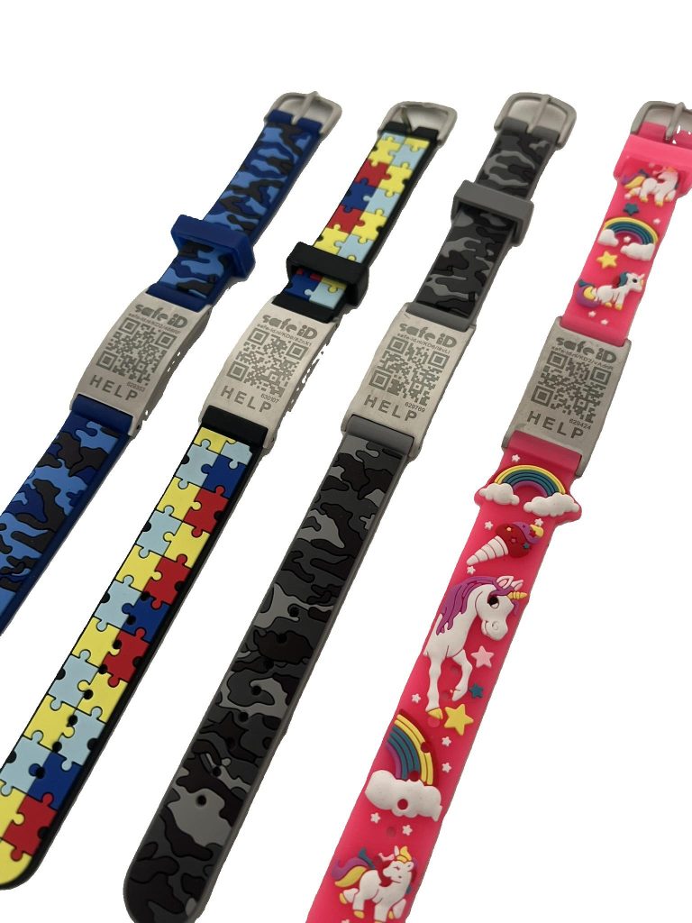 SOS-armband voor kinderen - 4 designs