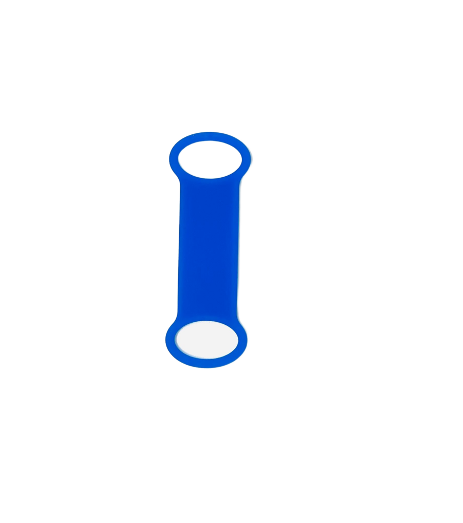 watchtag blauw zonder SOS QR-code watchtag blauw zonder SOS QR-code